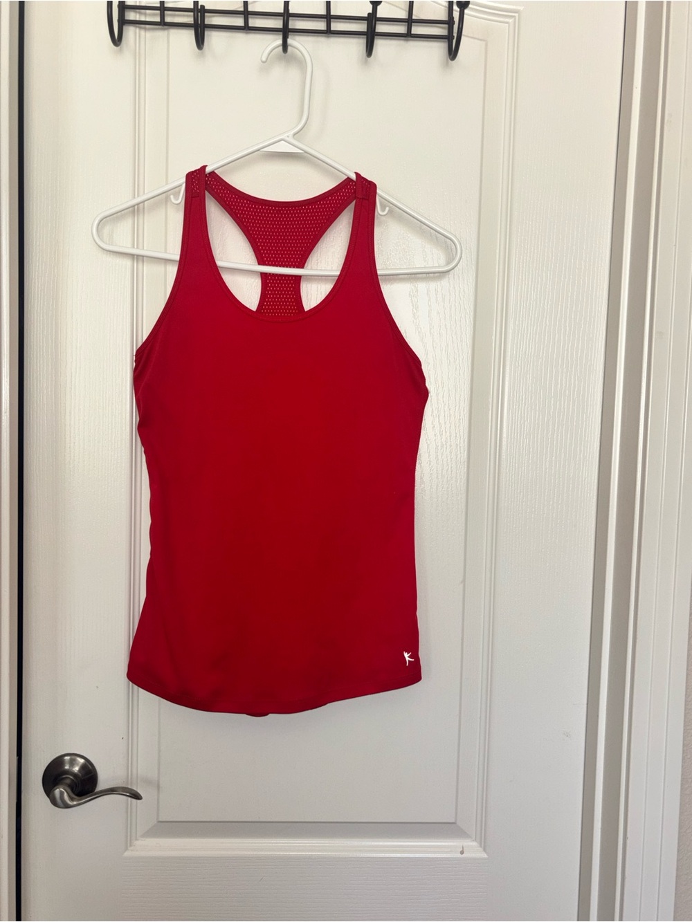 K-Brand Red Racerback Athletic Tank Top